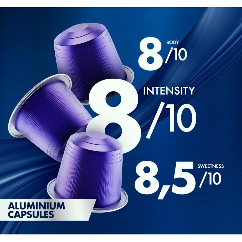 Caffè Borbone Miscela Mia Napoli - 100 Capsule ALLUMINIO (10 confezioni da 10) - Compatibili con le Macchine ad uso domestico Nespresso*