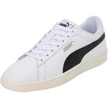 Puma Smash Buck Scarpa Tennis - 40 EU Multicolore Puma White Puma Black Puma Gold Frosted Ivory Puma Smash Buck Scarpa Tennis - 40 EU Multicolore Puma White Puma Black Puma Gold Frosted Ivory