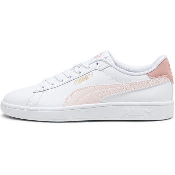 Puma Smash Buck Scarpa Tennis - 47 EU Bianco Puma White Frosty Pink Puma Gold