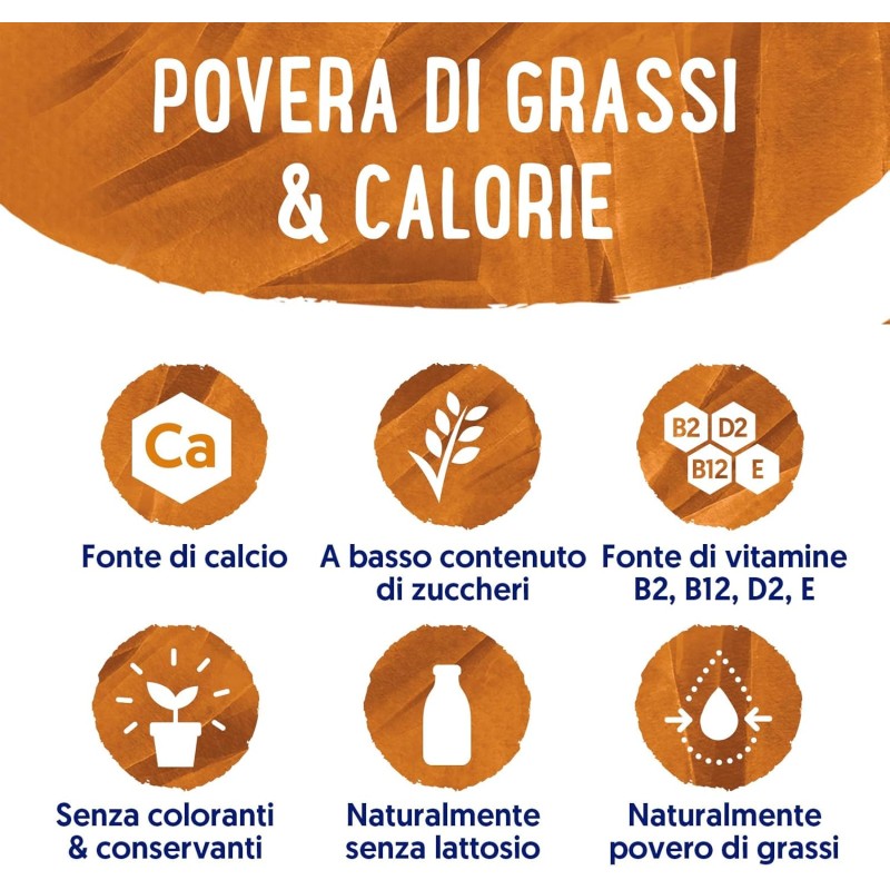 ALPRO CLASSICO, Bevanda alla MANDORLA, 100% vegetale con vitamine B2, B12 e D2, E (8 confezioni x 1 Litro) ALPRO CLASSICO, Bevanda alla MANDORLA, 100% vegetale con vitamine B2, B12 e D2, E (8 confezioni x 1 Litro)