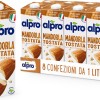 ALPRO CLASSICO, Bevanda alla MANDORLA, 100% vegetale con vitamine B2, B12 e D2, E (8 confezioni x 1 Litro)