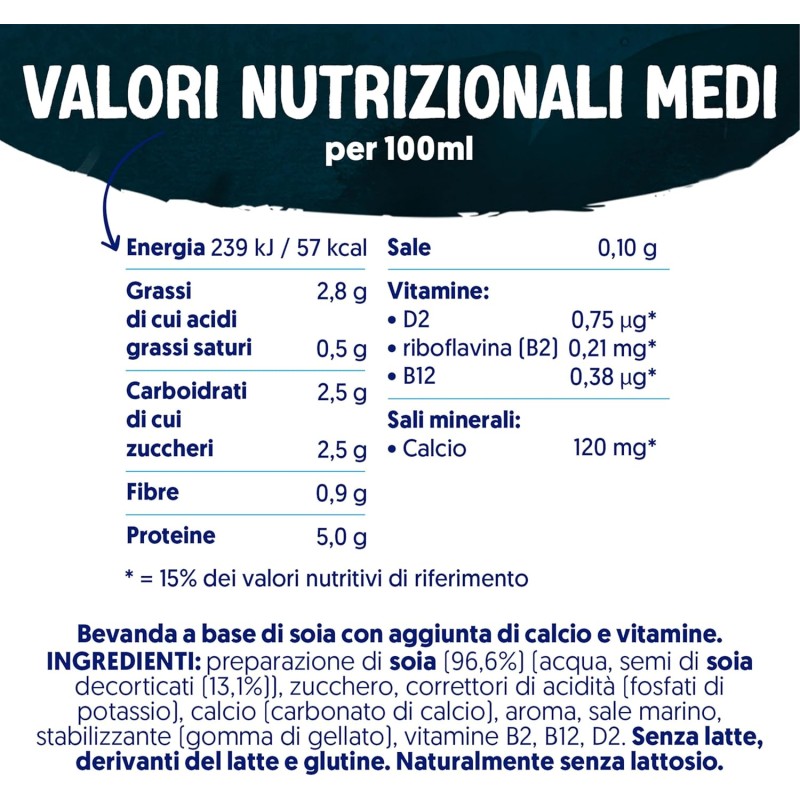 ALPRO PROTEIN 50g, Bevanda alla SOIA, 100% vegetale con vitamine B2, B12 e D (8 confezioni x 1 Litro)