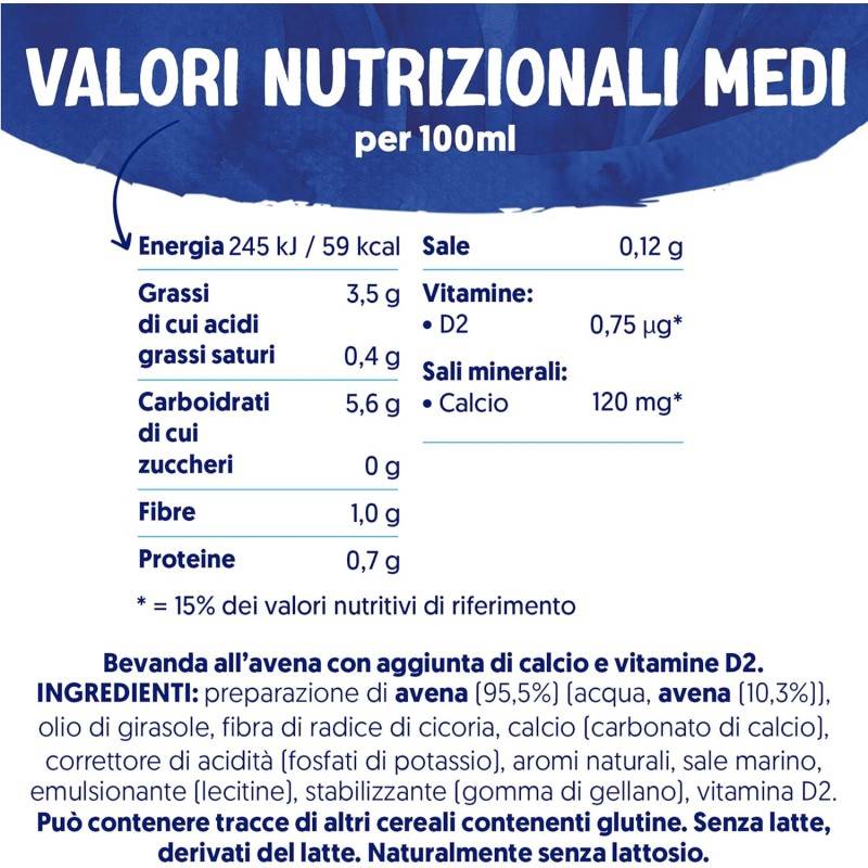 ALPRO, QUESTO NON È LATTE - Bevanda all' AVENA, Classico, 100% Vegetale, Gusto Latte (8 confezioni x 1 Litro) ALPRO, QUESTO NON È LATTE - Bevanda all' AVENA, Classico, 100% Vegetale, Gusto Latte (8 confezioni x 1 Litro)