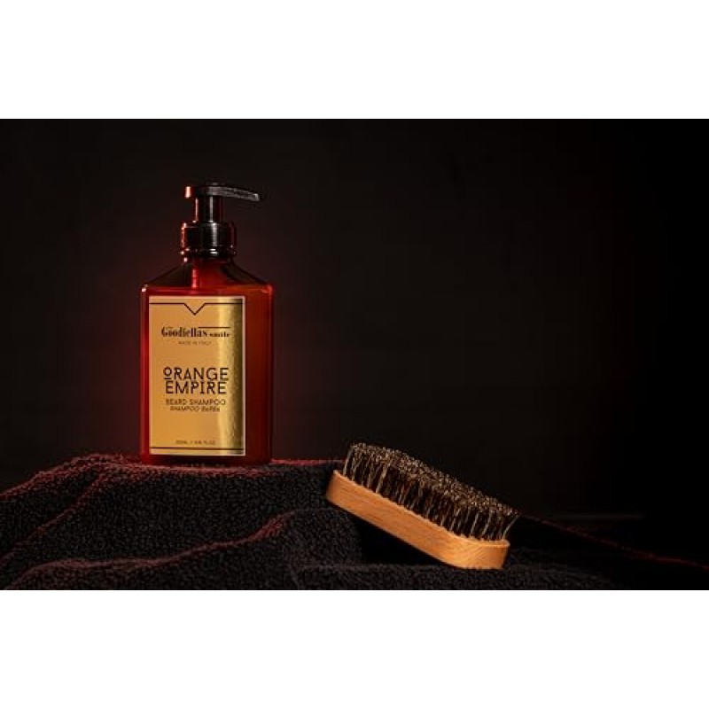 The Goodfellas' smile Shampoo Barba Orange Empire nutriente 250ml - 250 ml (Confezione da 1) The Goodfellas' smile Shampoo Barba Orange Empire nutriente 250ml - 250 ml (Confezione da 1)