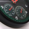 MPM Quality Orologio da parete in plastica, verde, motore a passo al quarzo, igrometro, termometro, indicatore di temperatura e umidità, quadrante originale, E01.3084.40, ∅ 314 x 45 mm - ∅ 314 x 45 mm Verde MPM Quality Orologio da parete in plastica, verde, motore a passo al quarzo, igrometro, termometro, indicatore di temperatura e umidità, quadrante originale, E01.3084.40, ∅ 314 x 45 mm - ∅ 314 x 45 mm Verde