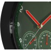 MPM Quality Orologio da parete in plastica, verde, motore a passo al quarzo, igrometro, termometro, indicatore di temperatura e umidità, quadrante originale, E01.3084.40, ∅ 314 x 45 mm - ∅ 314 x 45 mm Verde MPM Quality Orologio da parete in plastica, verde, motore a passo al quarzo, igrometro, termometro, indicatore di temperatura e umidità, quadrante originale, E01.3084.40, ∅ 314 x 45 mm - ∅ 314 x 45 mm Verde