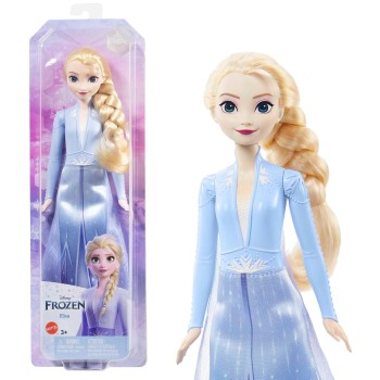Mattel Disney Frozen - Elsa bambola con abito esclusivo e accessori ispirati ai film Disney Frozen 2, Giocattolo per Bambini 3+ Anni, HLW48 Mattel Disney Frozen - Elsa bambola con abito esclusivo e accessori ispirati ai film Disney Frozen 2, Giocattolo per Bambini 3+ Anni, HLW48