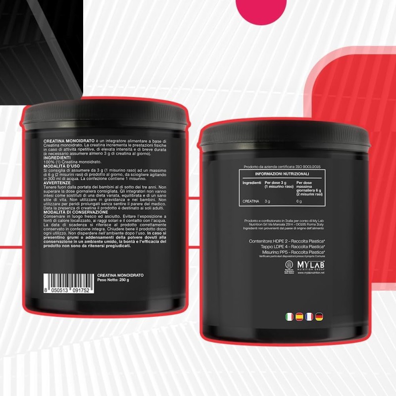 T-Rex Integratori Creatina Monoidrata - Integratore alimentare per massa muscolare e boost energetico pre workout (Polvere, 250 g (Confezione da 1)) - 250 g (Confezione da 1) T-Rex Integratori Creatina Monoidrata - Integratore alimentare per massa muscolare e boost energetico pre workout (Polvere, 250 g (Confezione da 1)) - 250 g (Confezione da 1)