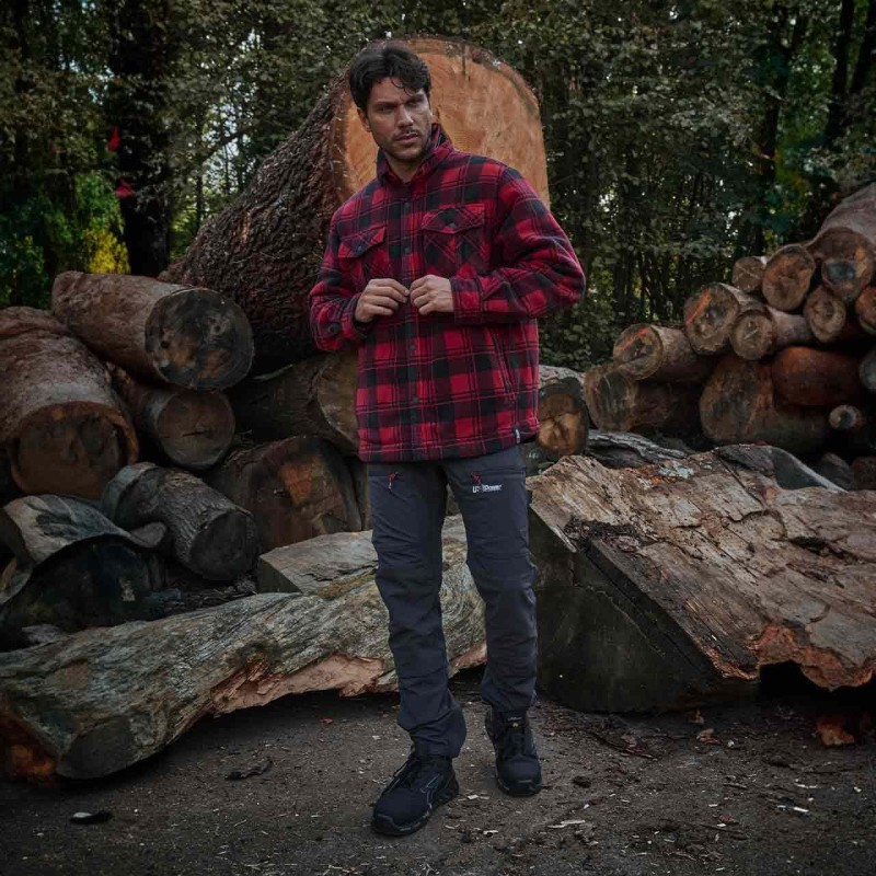 U-POWER DON'T WORRY... BE HAPPY! Scarpe Antinfortunistiche da Lavoro,Scarpa Alta,MOD.Ben S ESD S3s Ci FO SR,Puntale Antiperforazione No Metal Scarpe antinfortunisticheUnisex - Adulto - 46 EU Nero Grigio