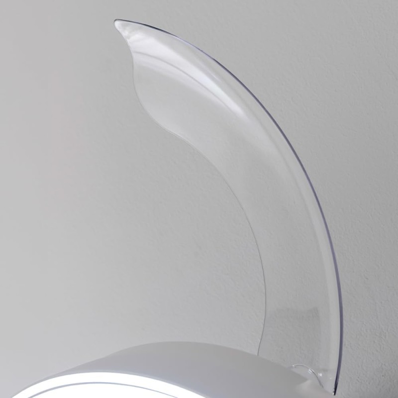 Cecotec Ventilatore da Soffitto con Luce e Pale Retrattilie EnergySilence Aero 4280 invisibile White. 40 W, diametro 106 cm, timer, 3 tonalità di luce, funzione estate-inverno - Bianco