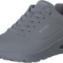 Skechers Uno Stand On Air, Scarpe da Ginnastica Uomo - 46 EU Light Grey Durabuck Mesh