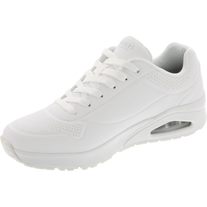 Skechers Uno Stand On Air, Scarpe da Ginnastica Uomo - 44 EU White Durabuck Mesh Skechers Uno Stand On Air, Scarpe da Ginnastica Uomo - 44 EU White Durabuck Mesh