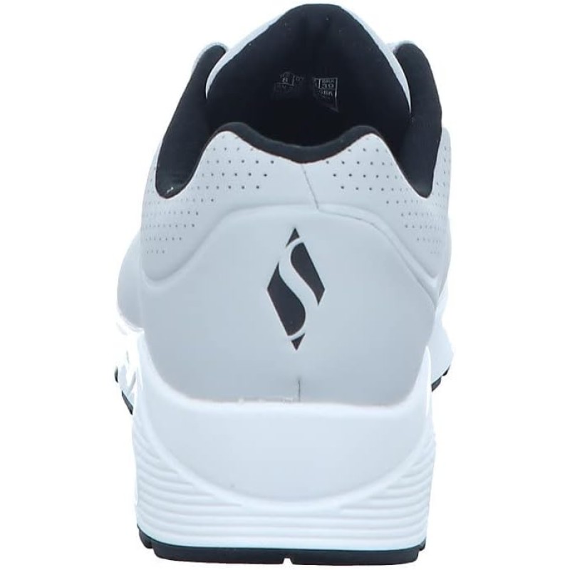 Skechers Uno Stand On Air, Scarpe da Ginnastica Uomo - 45.5 EU Light Gray Durabuck Black Trim Skechers Uno Stand On Air, Scarpe da Ginnastica Uomo - 45.5 EU Light Gray Durabuck Black Trim