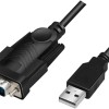 LogiLink AU0048A - Cavo adattatore USB 2.0 (tipo A) a seriale (RS232-9pin) per Win 11, lunghezza 1,5 m