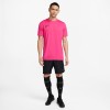 Nike M Nk Dry Tee Dfc Crew Solid - M Vivid Pink/Black Nike M Nk Dry Tee Dfc Crew Solid - M Vivid Pink/Black