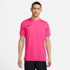 Nike M Nk Dry Tee Dfc Crew Solid - XXL Vivid Pink/Black Nike M Nk Dry Tee Dfc Crew Solid - XXL Vivid Pink/Black