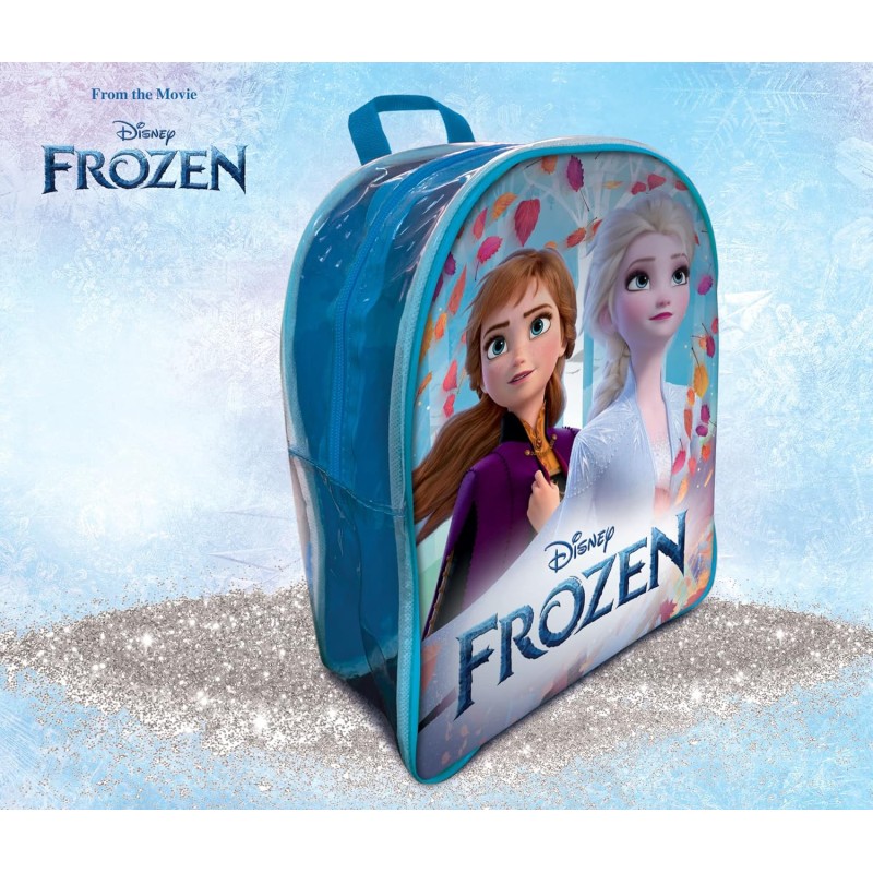 Liscianigiochi Frozen Coloring e Drawing School, Zainetto, Lavagnette, Manuale, Pennarelli, Multicolore, 92925