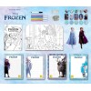 Liscianigiochi Frozen Coloring e Drawing School, Zainetto, Lavagnette, Manuale, Pennarelli, Multicolore, 92925