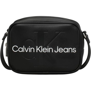 Calvin Klein Borsa a Tracolla Donna Camera Bag Piccola - Taglia Unica Nero (Black)