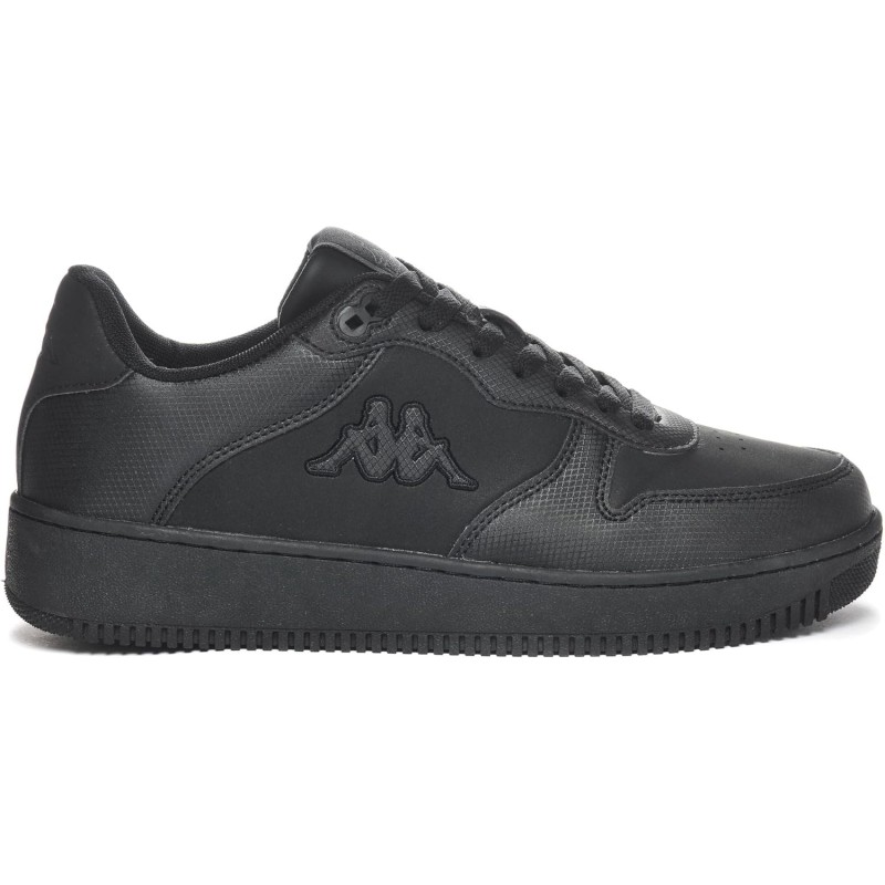 Kappa - Sneakers Bassa, Uomo Donna, Poliestere, Fitness, Modello: Logo MASERTA - 43 EU Nero Kappa - Sneakers Bassa, Uomo Donna, Poliestere, Fitness, Modello: Logo MASERTA - 43 EU Nero
