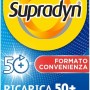Supradyn Ricarica 50+ Integratore Multivitaminico Completo Vitamine e Minerali con Vitamina B12, C, D, Zinco per Stanchezza Fisica e Concentrazione dai 50 Anni Uomo e Donna, 90 Compresse Rivestite - 90 unità (Confezione da 1)