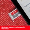 SanDisk 256GB Ultra scheda microSDXC + adattatore SD fino a 150 MB/s con prestazioni app A1 UHS-I Class 10 U1 - 256 GB