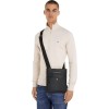 Tommy Hilfiger Uomo Borsa a Tracolla Essential PU Crossover Piccola, Nero (Black), Taglia Unica