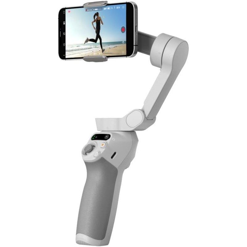 Stabilizzatore OSMO Mobile SE per Smartphone, Stabilizzatore a 3 Assi, Manico telescopico, Portatile e Pieghevole, per Android/iPhone con ShotGuides, ActiveTrack 6.0, Stabilizzatore per Vlogging Stabilizzatore OSMO Mobile SE per Smartphone, Stabilizzatore a 3 Assi, Manico telescopico, Portatile e Pieghevole, per Android/iPhone con ShotGuides, ActiveTrack 6.0, Stabilizzatore per Vlogging