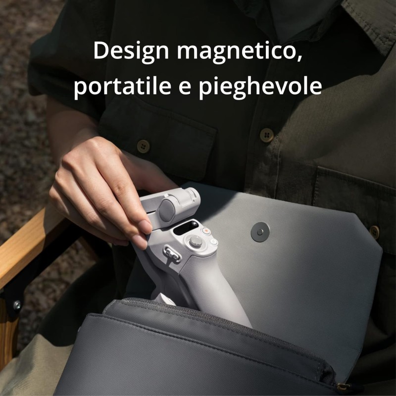 Stabilizzatore OSMO Mobile SE per Smartphone, Stabilizzatore a 3 Assi, Manico telescopico, Portatile e Pieghevole, per Android/iPhone con ShotGuides, ActiveTrack 6.0, Stabilizzatore per Vlogging Stabilizzatore OSMO Mobile SE per Smartphone, Stabilizzatore a 3 Assi, Manico telescopico, Portatile e Pieghevole, per Android/iPhone con ShotGuides, ActiveTrack 6.0, Stabilizzatore per Vlogging
