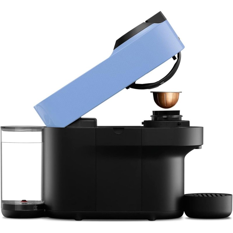 De'Longhi Nespresso Vertuo Pop ENV90.A Macchina del Caffè compatibile con le NUOVE CAPSULE NESPRESSO con Tecnologia Centrifusion, 4 Formati in Tazza, Incluso Set di 12 Capsule, 1260W, Pacific Blue - Pacific Blue De'Longhi Nespresso Vertuo Pop ENV90.A Macchina del Caffè compatibile con le NUOVE CAPSULE NESPRESSO con Tecnologia Centrifusion, 4 Formati in Tazza, Incluso Set di 12 Capsule, 1260W, Pacific Blue - Pacific Blue