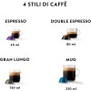 De'Longhi Nespresso Vertuo Pop ENV90.A Macchina del Caffè compatibile con le NUOVE CAPSULE NESPRESSO con Tecnologia Centrifusion, 4 Formati in Tazza, Incluso Set di 12 Capsule, 1260W, Pacific Blue - Pacific Blue De'Longhi Nespresso Vertuo Pop ENV90.A Macchina del Caffè compatibile con le NUOVE CAPSULE NESPRESSO con Tecnologia Centrifusion, 4 Formati in Tazza, Incluso Set di 12 Capsule, 1260W, Pacific Blue - Pacific Blue