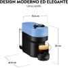 De'Longhi Nespresso Vertuo Pop ENV90.A Macchina del Caffè compatibile con le NUOVE CAPSULE NESPRESSO con Tecnologia Centrifusion, 4 Formati in Tazza, Incluso Set di 12 Capsule, 1260W, Pacific Blue - Pacific Blue De'Longhi Nespresso Vertuo Pop ENV90.A Macchina del Caffè compatibile con le NUOVE CAPSULE NESPRESSO con Tecnologia Centrifusion, 4 Formati in Tazza, Incluso Set di 12 Capsule, 1260W, Pacific Blue - Pacific Blue