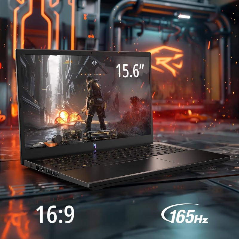 acer Nitro V 15 ANV15-52-77F6 Notebook Gaming, NVIDIA GeForce RTX 5050 8 GB GDDR7, Processore Intel Core i7-13620H, Ram 16 GB DDR4, 512 GB SSD, Display 15.6" FHD IPS 165 Hz LED LCD, Windows 11 Home acer Nitro V 15 ANV15-52-77F6 Notebook Gaming, NVIDIA GeForce RTX 5050 8 GB GDDR7, Processore Intel Core i7-13620H, Ram 16 GB DDR4, 512 GB SSD, Display 15.6" FHD IPS 165 Hz LED LCD, Windows 11 Home