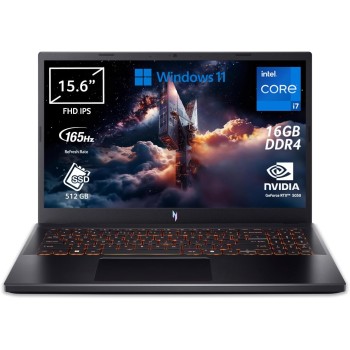 acer Nitro V 15 ANV15-52-77F6 Notebook Gaming, NVIDIA GeForce RTX 5050 8 GB GDDR7, Processore Intel Core i7-13620H, Ram 16 GB DDR4, 512 GB SSD, Display 15.6" FHD IPS 165 Hz LED LCD, Windows 11 Home