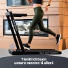 Mobvoi Home Treadmill Ultra, Pro, Tapis Roulant Elettrico Compatibile con Smartwatch, Percorsi di Allenamento Virtuali, 12km/h 120kg
