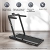 Mobvoi Home Treadmill Ultra, Pro, Tapis Roulant Elettrico Compatibile con Smartwatch, Percorsi di Allenamento Virtuali, 12km/h 120kg