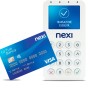 Nexi Mobile Pos - Pos Portatile Contactless, Lettore Elettronico Portatile per Pagamenti con Bancomat, Carta di Credito, Prepagata, Apple Pay e Google Pay - Firma Digitale con App Nexi Mobile, BP-55