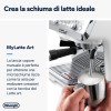 De'Longhi LA SPECIALISTA ARTE EC9155.W Macchina da caffè Manuale, 3 Ricette Preimpostate, Controllo Attivo della Temperatura, 8 Livelli di Macinazione, Lancia MyLatte Art, incluso KIT BARISTA, Bianco - Argento/Bianco De'Longhi LA SPECIALISTA ARTE EC9155.W Macchina da caffè Manuale, 3 Ricette Preimpostate, Controllo Attivo della Temperatura, 8 Livelli di Macinazione, Lancia MyLatte Art, incluso KIT BARISTA, Bianco - Argento/Bianco