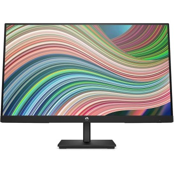 HP V24iE G5 Monitor Full HD da 24" (1920 x 1080, 75 Hz, 5 ms, IPS, 16:9), AMD FreeSync, luce blu bassa, HDMI, VGA, DisplayPort, Joypad OSD, antiriflesso, inclinazione regolabile, nero - 24"