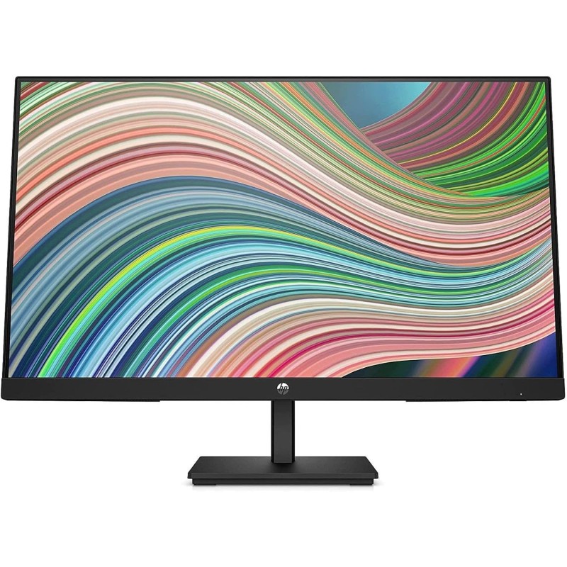 HP V24iE G5 Monitor Full HD da 24" (1920 x 1080, 75 Hz, 5 ms, IPS, 16:9), AMD FreeSync, luce blu bassa, HDMI, VGA, DisplayPort, Joypad OSD, antiriflesso, inclinazione regolabile, nero - 24" HP V24iE G5 Monitor Full HD da 24" (1920 x 1080, 75 Hz, 5 ms, IPS, 16:9), AMD FreeSync, luce blu bassa, HDMI, VGA, DisplayPort, Joypad OSD, antiriflesso, inclinazione regolabile, nero - 24"