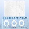 Romon 60 Pezzi Copriwater USA e Getta, Facile da Trasportare Coprisedile di Carta Risciacquabile per Viaggi all'aperto in Hotel - 60pcs/ 42.5 x 36cm Romon 60 Pezzi Copriwater USA e Getta, Facile da Trasportare Coprisedile di Carta Risciacquabile per Viaggi all'aperto in Hotel - 60pcs/ 42.5 x 36cm