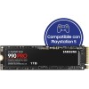 Samsung 990 PRO NVMe M.2 SSD, 1TB, PCIe 4.0, 7.450 MB/s in lettura, 6.900 MB/s in scrittura, SSD interno per giochi ed editing video, Nero, MZ-V9P1T0BW - 1 TB