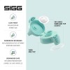 Sigg WMB One Top (Misura Unica), Tappo di Ricambio Adatto per Tutti i Modelli di Sigg Borraccia, Tappo Ermetico e Utilizzabile con Una Sola Mano - Blu (Glacier)