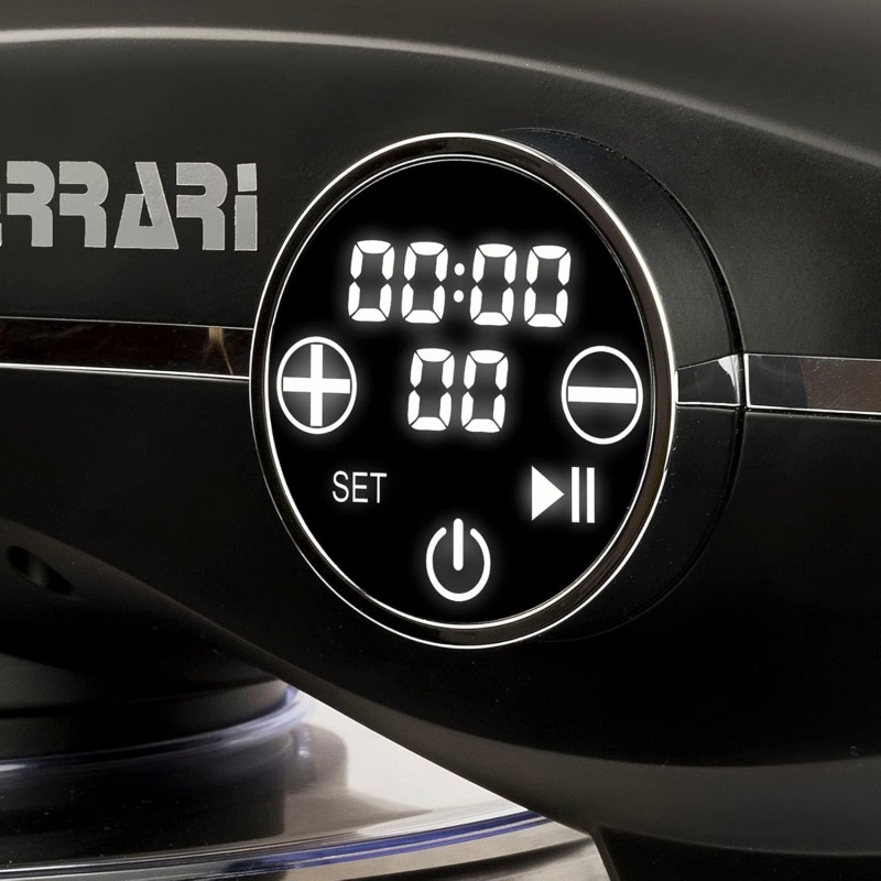 G3 Ferrari G20137 Pastaio Elegance Impastatrice Planetaria a Presa Diretta, 1800 W (2300 W Max), 8 Litri, Metallo, 10 Velocità, Display touch screen, Contenitore 8 Litri in Acciaio Inox