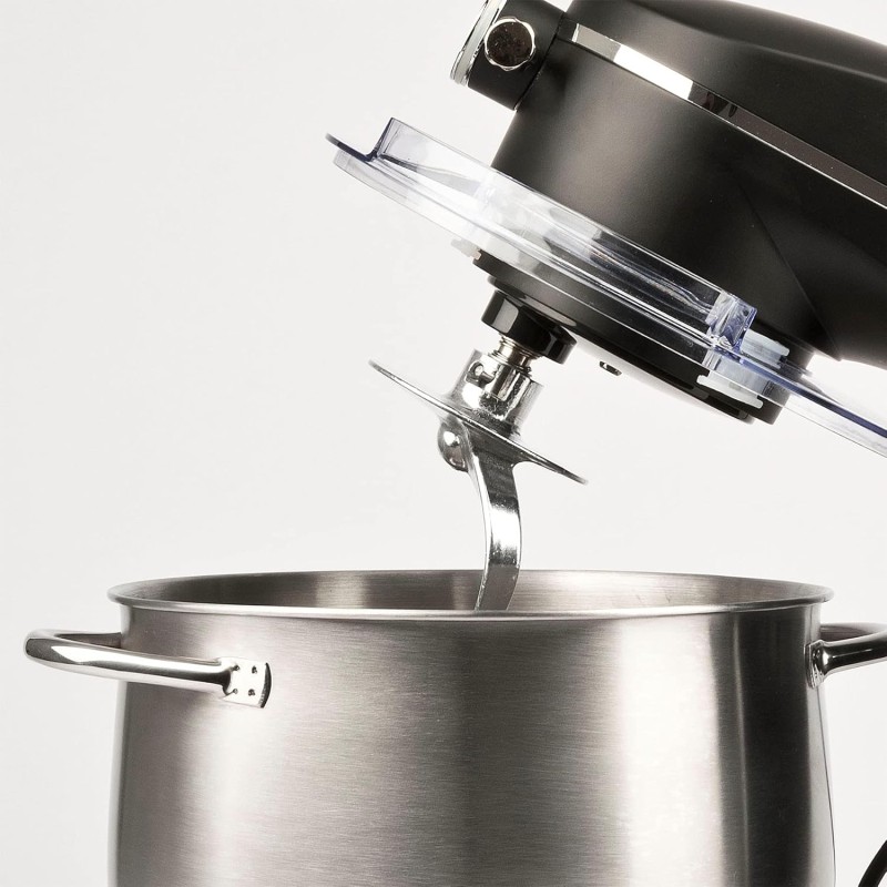 G3 Ferrari G20137 Pastaio Elegance Impastatrice Planetaria a Presa Diretta, 1800 W (2300 W Max), 8 Litri, Metallo, 10 Velocità, Display touch screen, Contenitore 8 Litri in Acciaio Inox