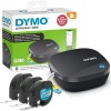 DYMO LetraTag 200B etichettatrice Bluetooth | Stampante per etichette compatta | Si connette a iOS e Android tramite tecnologia wireless Bluetooth | Include 3 rotoli di etichette assortite - Con 3 rotoli di etichette