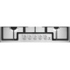 Electrolux Piano Cottura 5 fuochi, SlimLine Piano Cottura gas, 75 cm, EGS75362X, Livello di calore da 1 a 9, Griglia Professionale in Ghisa, Acciaio Inox - Acciaio Inox Electrolux Piano Cottura 5 fuochi, SlimLine Piano Cottura gas, 75 cm, EGS75362X, Livello di calore da 1 a 9, Griglia Professionale in Ghisa, Acciaio Inox - Acciaio Inox