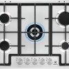 Electrolux Piano Cottura 5 fuochi, SlimLine Piano Cottura gas, 75 cm, EGS75362X, Livello di calore da 1 a 9, Griglia Professionale in Ghisa, Acciaio Inox - Acciaio Inox