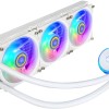 Cooler Master MasterLiquid PL360 Flux - Sistema di Raffreddamento a Liquido AIO per CPU, 3 Ventole 120 mm, Radiatore 360 mm, Controller RGB Indirizzabile Gen2 - Supporta AMD e Intel, bianca - 360 mm
