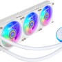 Cooler Master MasterLiquid PL360 Flux - Sistema di Raffreddamento a Liquido AIO per CPU, 3 Ventole 120 mm, Radiatore 360 mm, Controller RGB Indirizzabile Gen2 - Supporta AMD e Intel, bianca - 360 mm